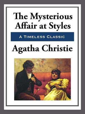 cover image of The Mysterious Affair at Styles